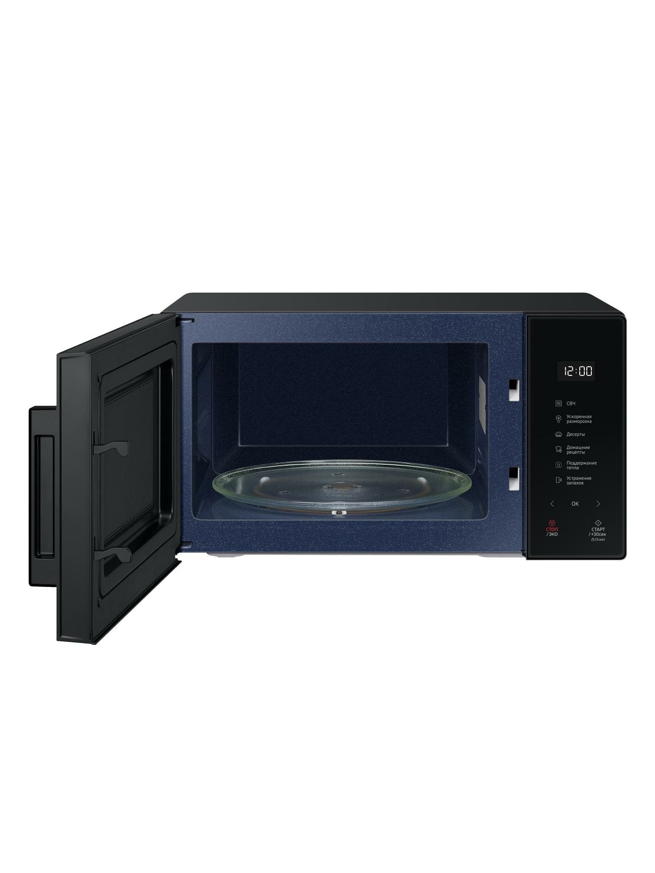 Микроволновая печь соло Samsung MS23T5018AK/BW — фото 1