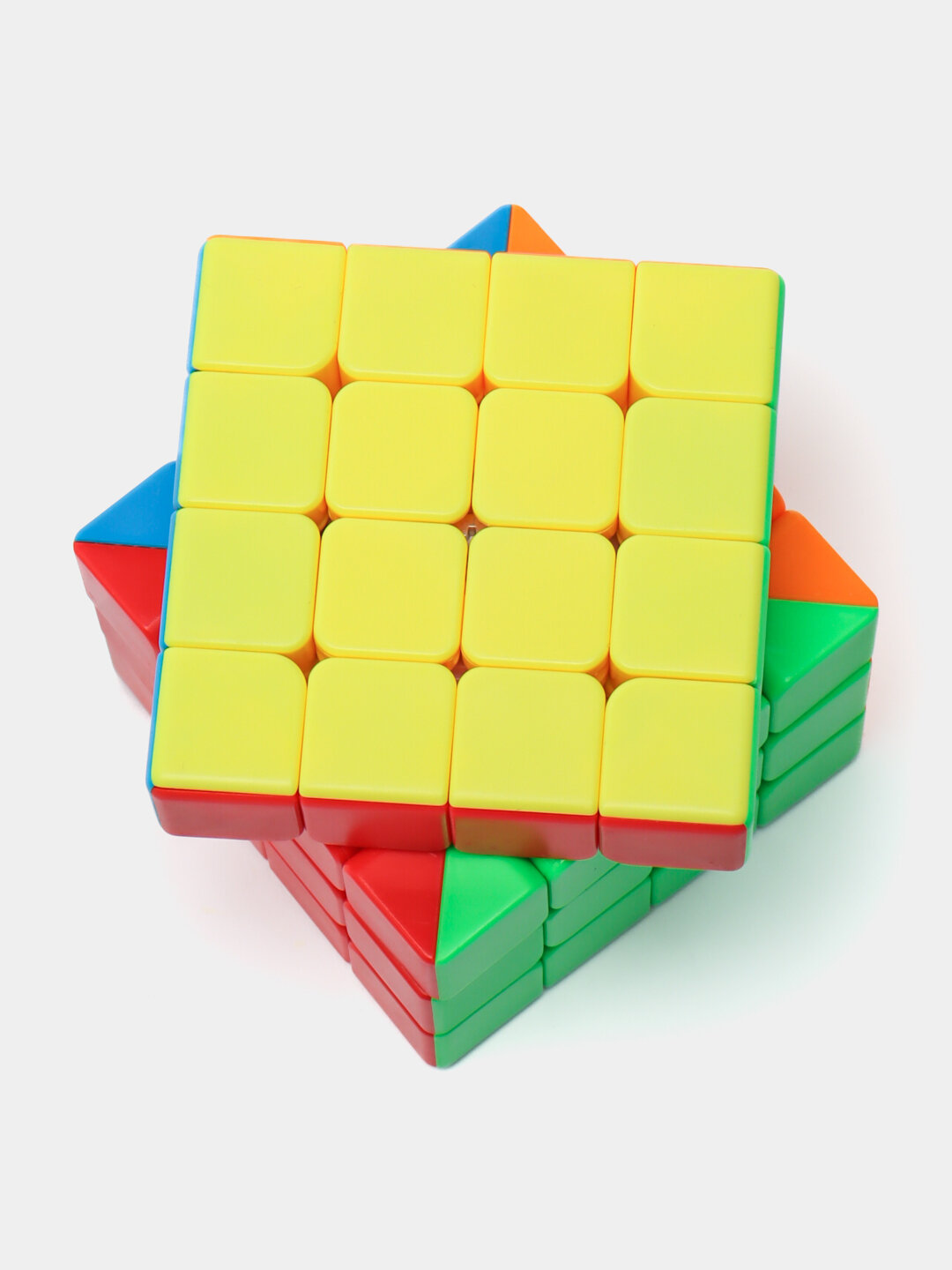 Кубик-рубик "moyu ", пластик, 4х4, от 4 до 12 лет, красный, синий, желтый, розовый — фото 1