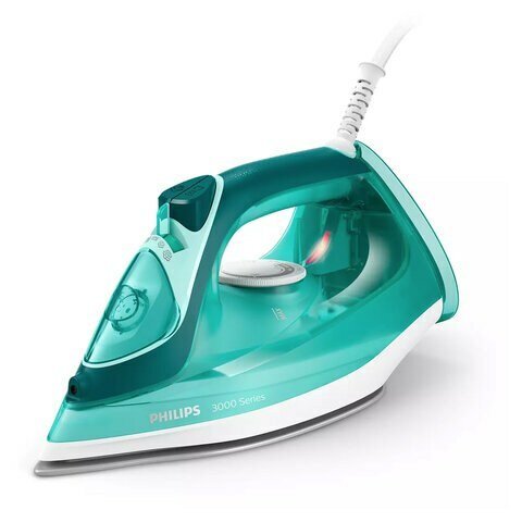 Утюг Philips DST3030/70, 2400 Вт, керамическое покрытие, самоочистка, антикапля, автоотключение, бирюзовый