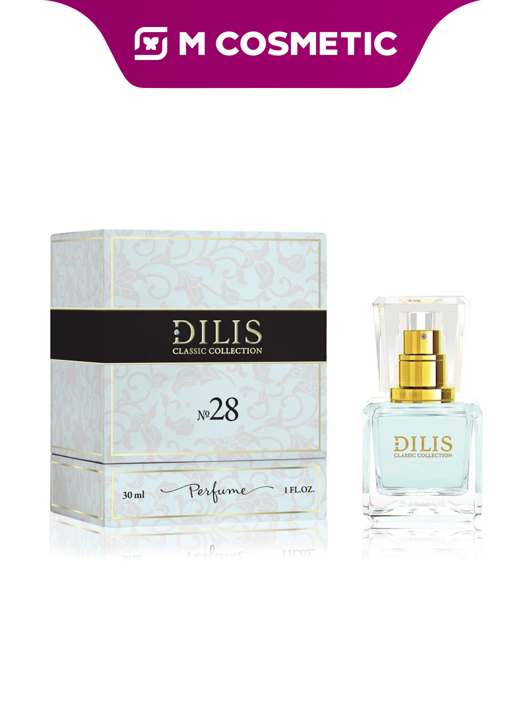 Духи Dilis Classic Collection №28, перезаполняемый флакон, 30мл