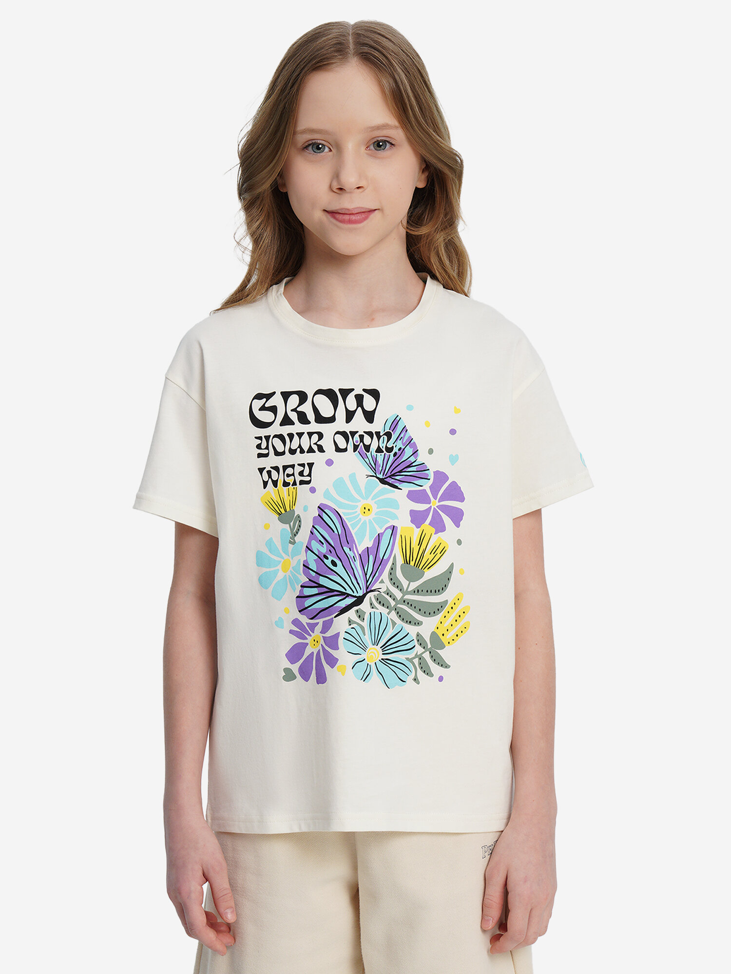 Футболка OUTVENTURE, размер 146-152, белый — фото 1