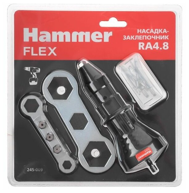 Заклепочная насадка Hammer RA48