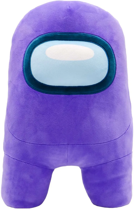 Плюшевая игрушка-фигурка YuMe Among us, супер, фиолетовая, 40 см 10924
