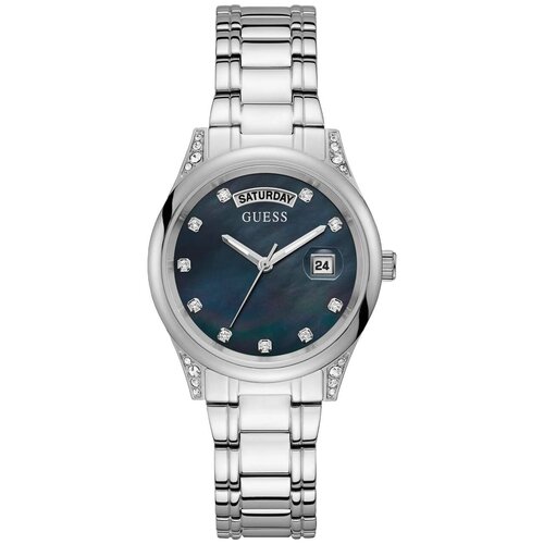 фото Наручные часы guess gw0047l1, серебряный