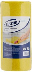 Салфетки хозяйственные Luscan 25 x 25 см 30 шт, желтый