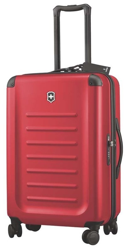 Чемодан VICTORINOX Spectra™ 2.0 26, красный, поликарбонат Bayer, 44x26x68 см, 54,1 л