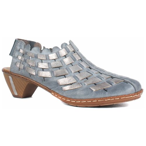 фото Туфли rieker , размер 41 , голубой (13)