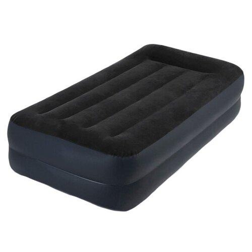 фото Надувная кровать intex pillow rest raised bed (64122), черный