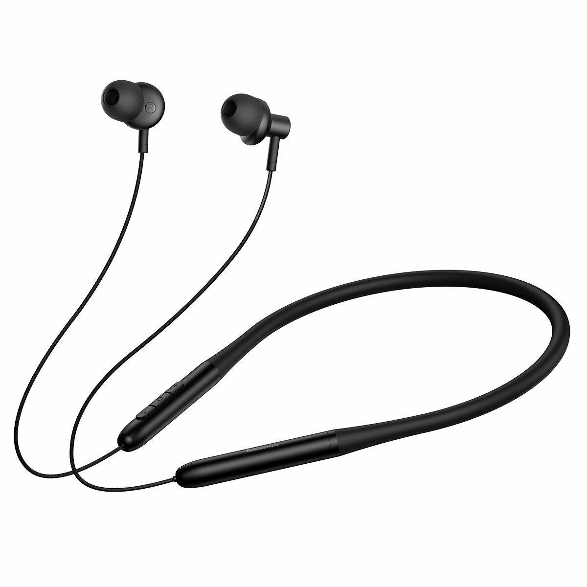 Беспроводные наушники Baseus Bowie P1x In-ear Neckband Wireless Earphones (NGPB010001) Черные