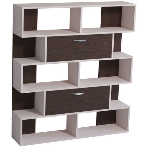 Стеллаж Мама Удобный УС-3 Венге темный/ Венге светлый