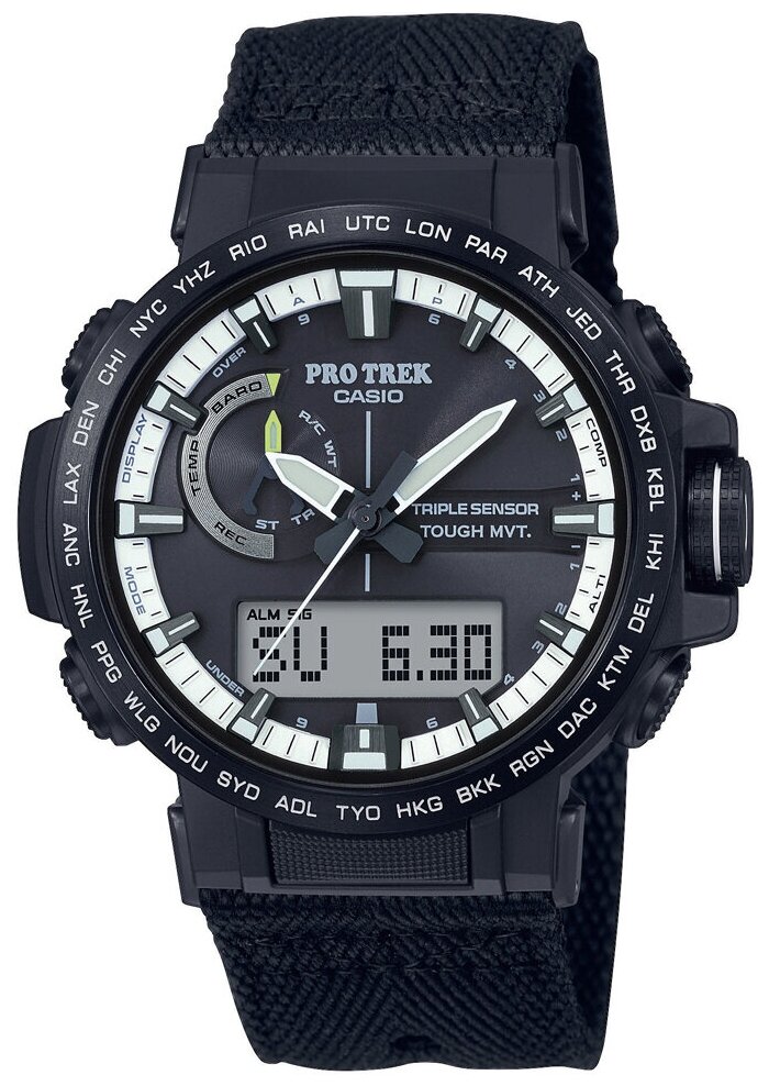 Японские наручные часы Casio PRW-60YBM-1AER мужские кварцевые