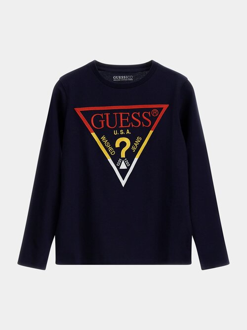 Футболка GUESS, размер 170, синий