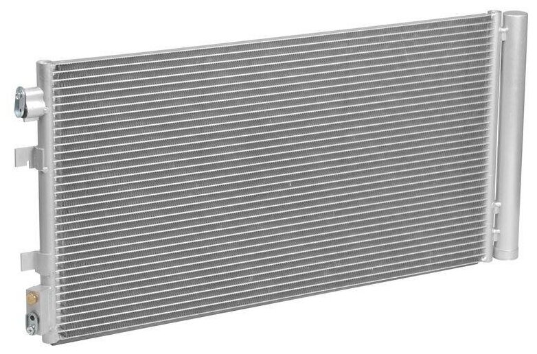 Радиатор кондиционера для автомобилей Fluence (09-)/Megane III (08-) (под датчик с нар. резьбой) LUZAR