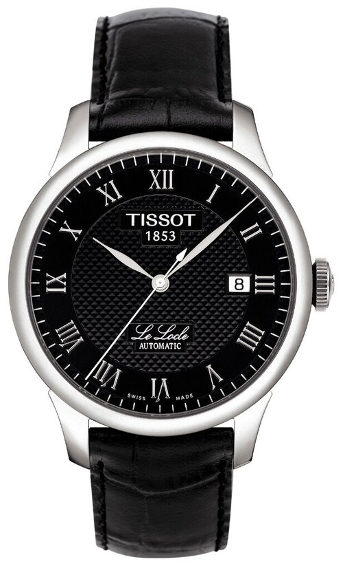 Наручные часы TISSOT T-Classic, черный, серебряный