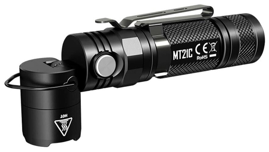 Ручной фонарь NITECORE MT21C, черный [17373] - фото №2