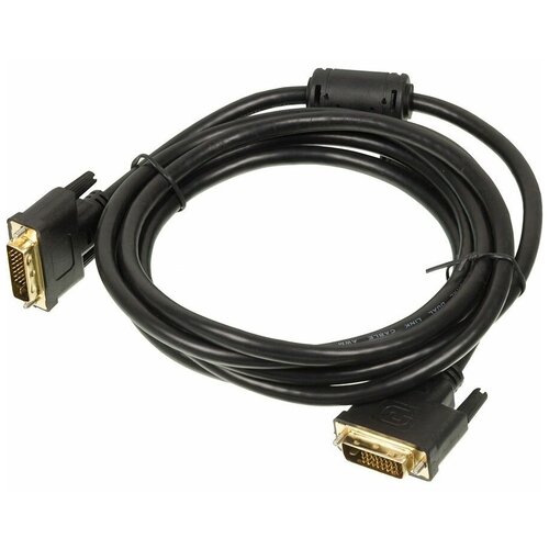 Кабель _ DVI DVI-D (m) - DVI-D (m) 699306 кабель dvi d m dvi d m 1 8 м ферритовые кольца черный