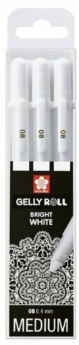 Набор гелевых ручек Sakura Gelly Roll, 3 штуки