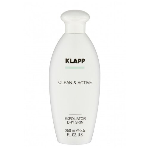 KLAPP Cosmetics Эксфолиатор для сухой кожи CLEAN &ACTIVE Exfoliator Dry Skin, 250 мл