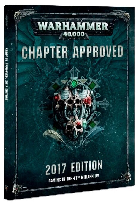 Книга правил Games Workshop Warhammer 40,000. Chapter Approved 2017