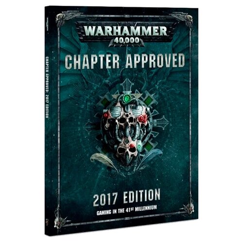 Книга правил Games Workshop Warhammer 40,000. Chapter Approved 2017 книга правил games workshop warhammer 40 000 chapter approved 2017