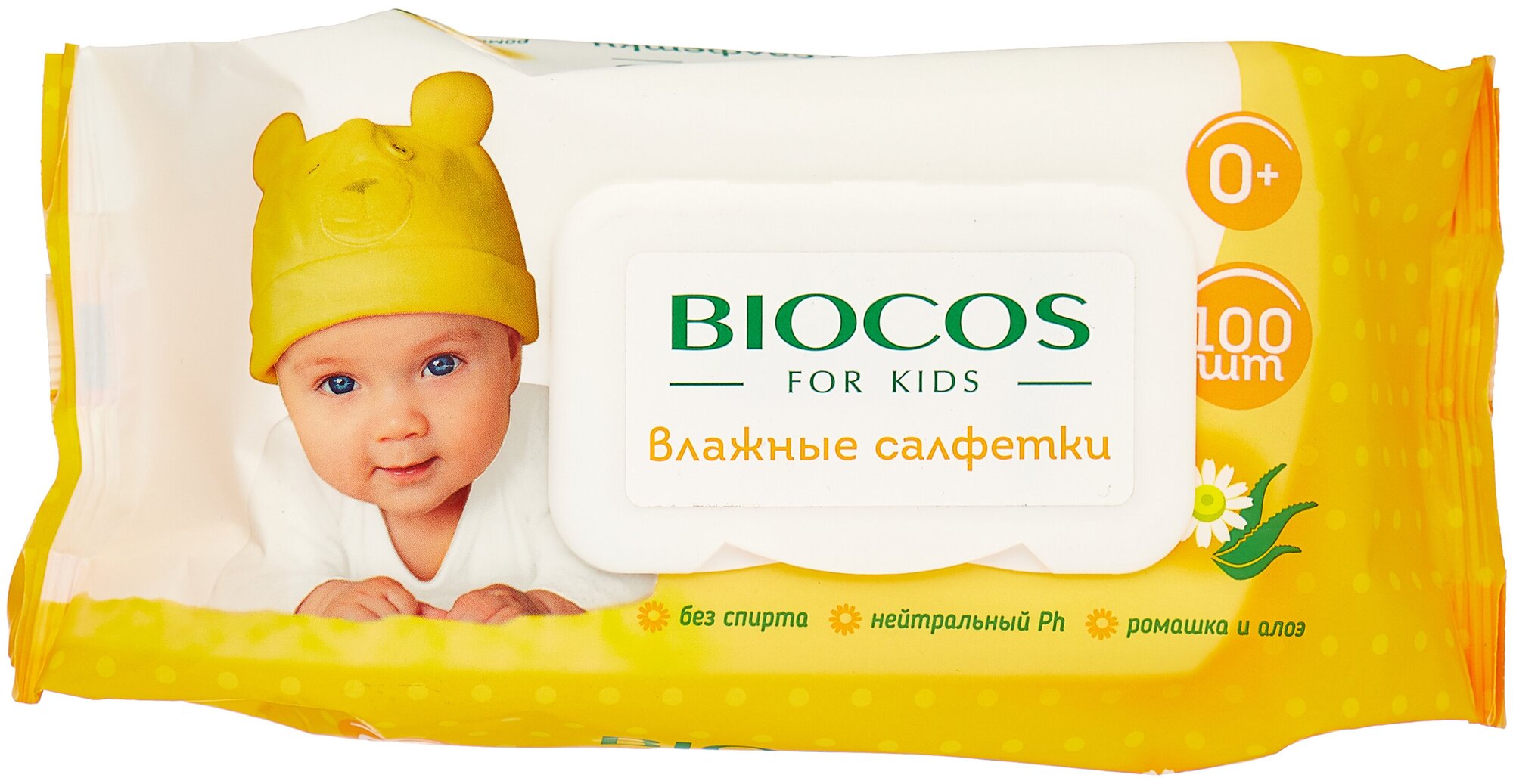 BioCos Влажные салфетки для детей