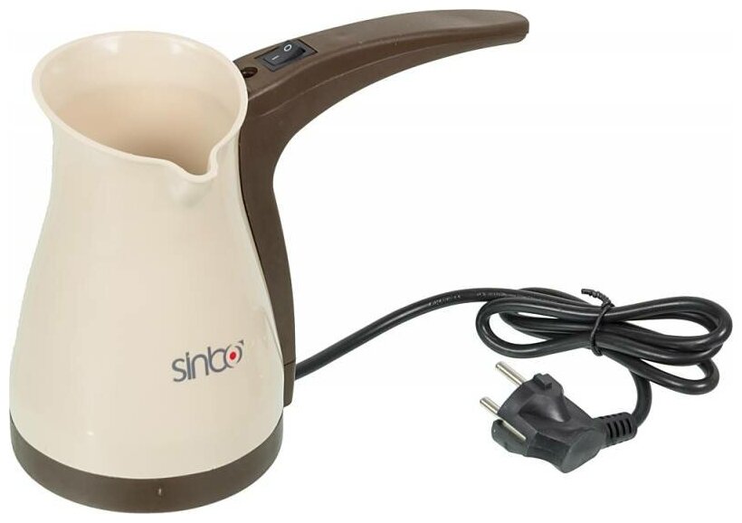 электрическая турка Sinbo SCM-2928, коричневый - фотография № 3