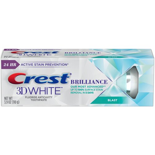 crest зубная паста 3d white brilliance