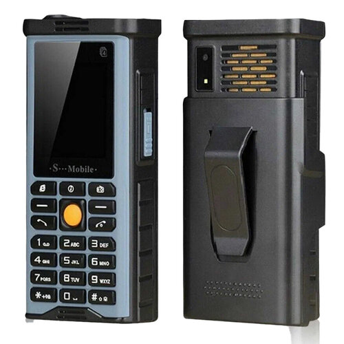 Телефон S Mobile S-G8800, 4 SIM, серый