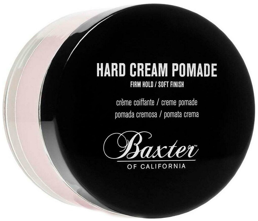 Baxter of California Помада для укладки волос Hard Cream, сильная фиксация, 60 мл