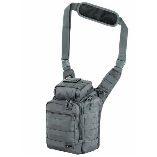 фото Тактическая сумка gongtex rover sling bag, 8,6л, арт gb0293, цвет серый