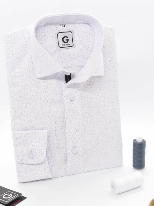 Школьная рубашка GIOVANNI, размер 152, белый