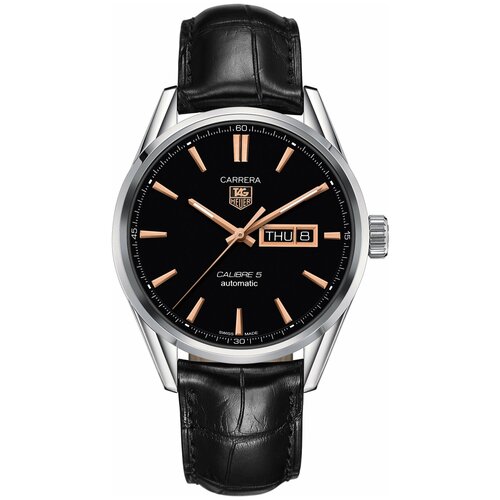 Наручные часы TAG Heuer, серебряный, черный