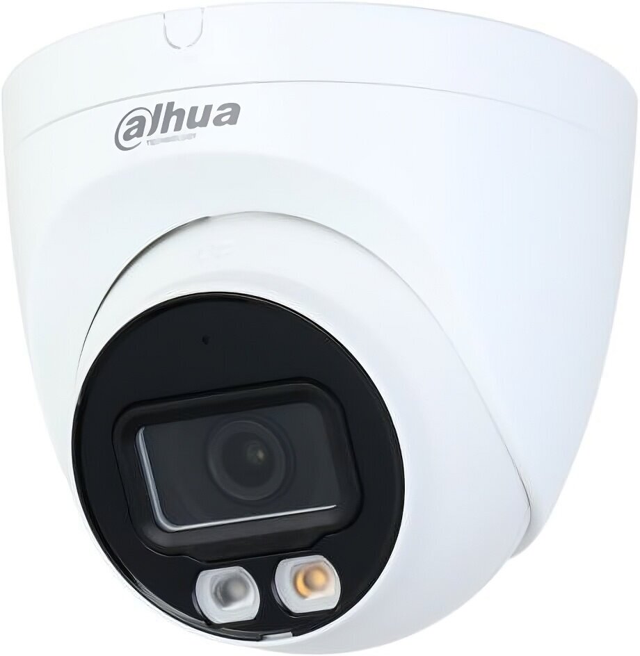 DAHUA DH-IPC-HDW2449TP-S-IL-0280B Уличная турельная IP-видеокамера Smart Dual Light с ИИ 4Мп, 1/2.9” CMOS, объектив 2.8