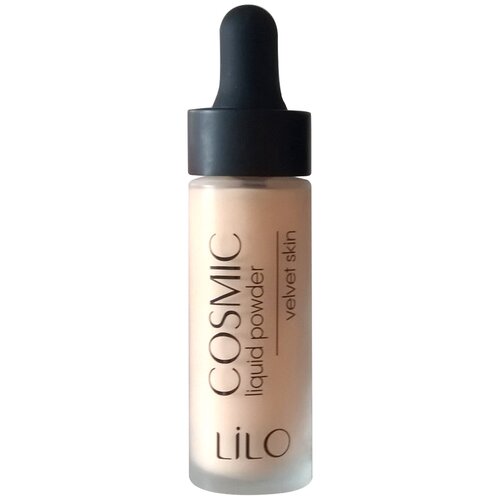 Lilo жидкая пудра Cosmic Liquid Powder 1 шт. 502 Vanilla Pink 14 г жидкая пудра для лица lilo cosmic liquid powder тон 501