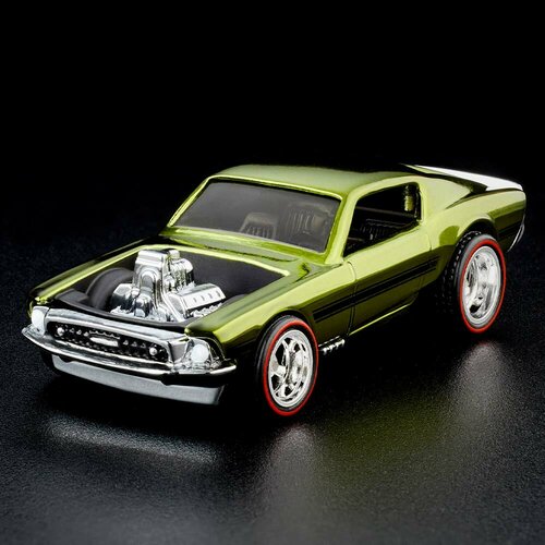 Коллекционная машинка Hot Wheels RLC Exclusive Mustang Boss Hoss (Хот вилс РЛК эксклюзив Мустанг Босс Хосс) коллекционная машинка hot wheels rlc exclusive 1962 ford f100 хот вилс эксклюзив рлк 1962 форд ф100