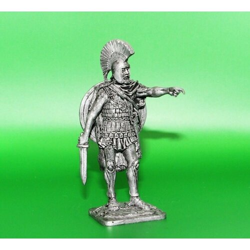 фото Коллекционная оловянная миниатюра, солдатик в масштабе 54мм( 1/32) греческий гоплит, 5 век до н. э. нет бренда