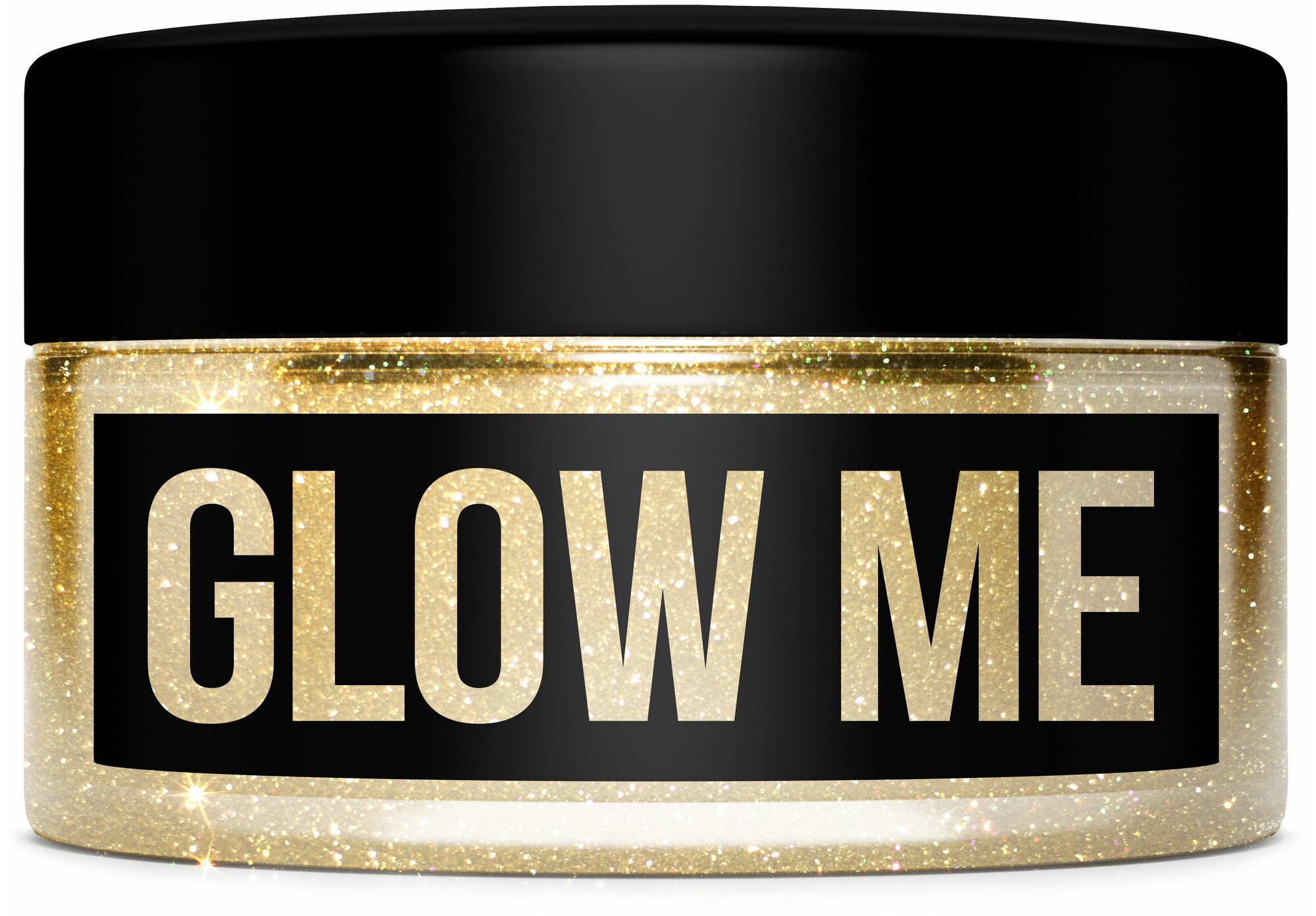 Глиттер гель для тела, глаз, волос GLOW ME Песок