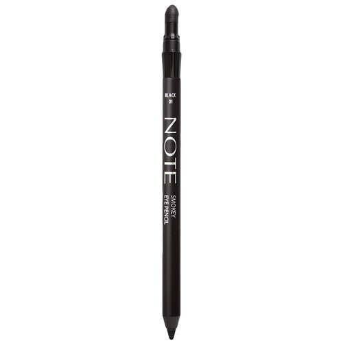 Note Карандаш для глаз Smokey Eye Pencil, оттенок 01 black