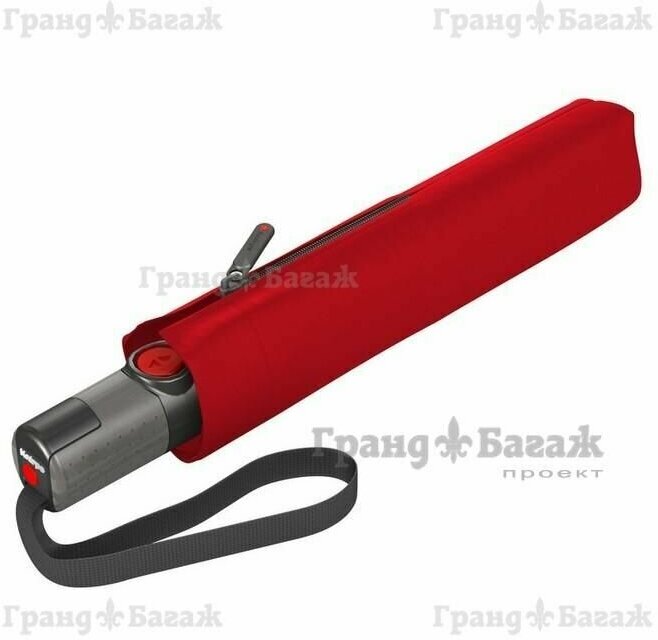 Зонт Knirps женский автомат TS.220 Slim Duomatic RED SAFETY 9542201500