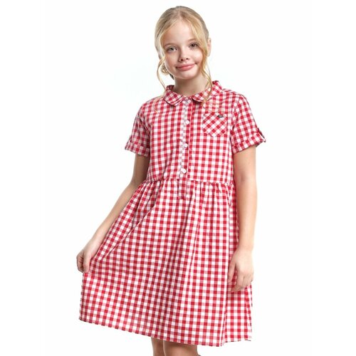 Платье Mini Maxi, размер 134, красный платье для девочек рост 134 см цвет красный