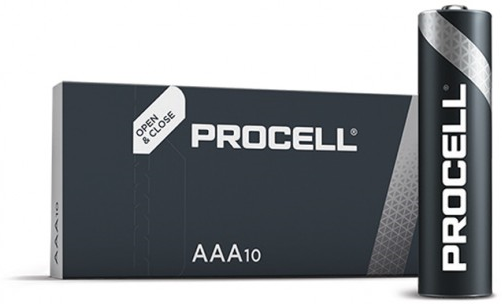 Батарейка DURACELL PROCELL LR03 в коробке, 10 шт.