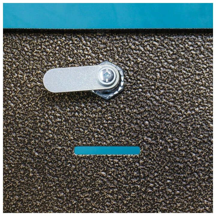Ящик почтовый с замком, «Альфа Люкс», бронзовый - фотография № 13