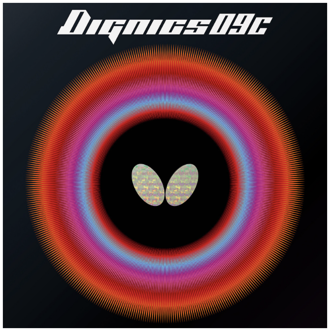 Накладка для настольного тенниса Butterfly Dignics 09С Red, 2.1