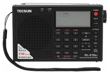 Радиоприемник Tecsun PL-310ET Black