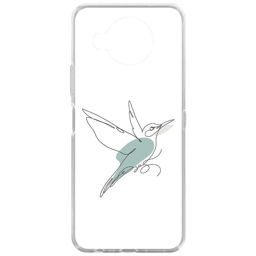 Чехол-накладка Krutoff Clear Case Легкость для Nokia 8.3 5G