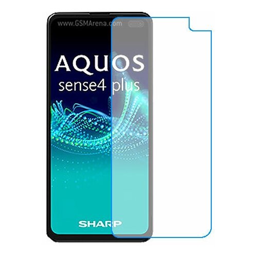 sharp aquos sh80f защитный экран из нано стекла 9h одна штука Sharp Aquos sense4 plus защитный экран из нано стекла 9H одна штука скрин Мобайл