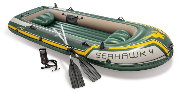 Надувная лодка Intex Seahawk-400 (68351)