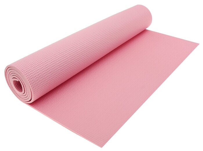 Коврик Sangh, для йоги, размер 173 х 61 х 0,5 см, цвет розовый
