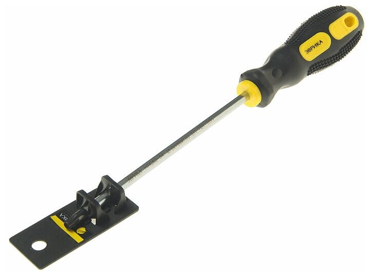 Отвертка TORX ER-7DT-06H магнитная с противоскользящей ручкой T30 6х150мм (с держателем ) эврика