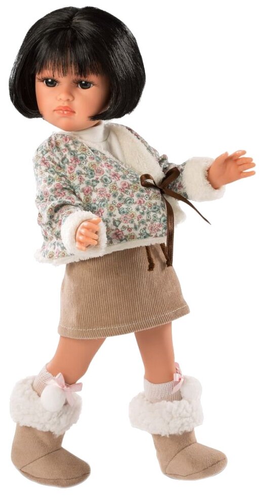 Кукла Оливия в коричневом 37 см Llorens